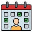 Personal Schedule  Icon