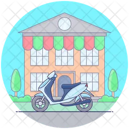 Personal Scooty  Icon
