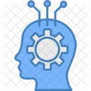 Personal Solution Brain Gear Icon