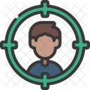 Personal Taget Personal Aim Security Icon