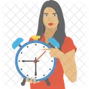 Person Time Management Icon