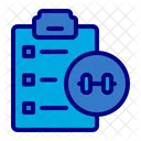 Personal Traine Gym Sport Assistant Icon