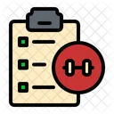 Personal Traine Gym Sport Assistant Icon