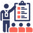 Personal Trainer Coach Teacher Icon