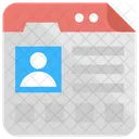 Personal Web Page  Icon