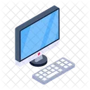 PC Monitor Anzeige Symbol