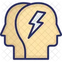 Cerebro Personalidad Individual Mentalidad Icono