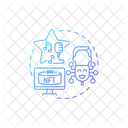 Nft App Screen Concept Similars Ícone