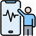 Personalisierte Medizin Anwendung Gesundheitswesen Symbol