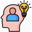 Personality Light Bulb User Icon