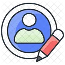 Perfil Editar Usuario Ícone