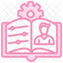 Personalized Learning Duotone Line Icon Symbol