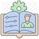 Personalized Learning Lineal Color Icon Icon