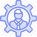 Personalmanagement  Symbol