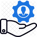 Personalmanagement Personalbeschaffung Personaleinstellung Symbol
