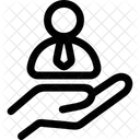 Humanressourcen Mensch Team Symbol