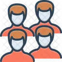 Hombres Personas Companero Icono