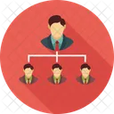 Personas Negocios Networking Icon