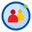 Personas Grupo Empresario Icono