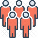 Gente Multitud Persona Icono