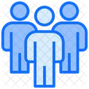 Personas Grupo Stand Icon