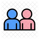 Personas Grupo Multiples Icono