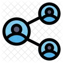 Verbunden Marketing Avatar Symbol