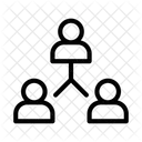 Gruppe Team Mitarbeiter Symbol