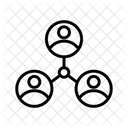 Netzwerk Gruppe Team Symbol