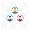 Team Gruppe Netzwerk Symbol