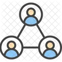 Soziales Netzwerk Teilen SEO Symbol