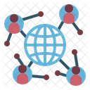 Personen Netzwerk  Symbol