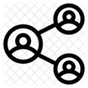 Verbunden Marketing Avatar Symbol
