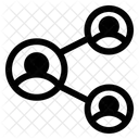 Verbunden Marketing Avatar Symbol