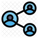 Verbunden Marketing Avatar Symbol