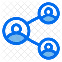 Verbunden Marketing Avatar Symbol