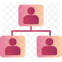 Personen Netzwerk  Symbol