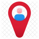 Personenstandort Standort Markierung Symbol