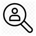 Personen suchen  Symbol