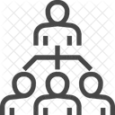 Personenhierarchie  Symbol