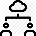 Personenhierarchie Personennetzwerk Verbindung Symbol