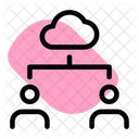 Personenhierarchie Personennetzwerk Verbindung Symbol