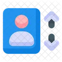 Personenbereich sortieren  Symbol