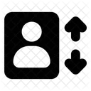 Personenbereich sortieren  Symbol