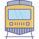 Personenzug Eisenbahnverkehr Retro Zug Icon