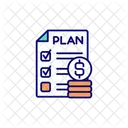 Budget Plan Personlich Symbol