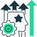 Persönliche Entwicklung  Symbol