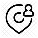 Persönlicher Standort  Symbol
