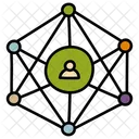 Persönliches Netzwerk  Symbol
