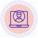 Contact Personne Profil Icône